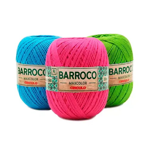 BARBANTE BARROCO MAXCOLOR Nº 4 - 200G