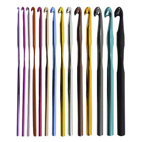 AGULHA CROCHÊ DE ALUMÍNIO