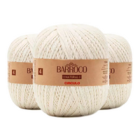 BARBANTE BARROCO NATURAL Nº 4 - 700G