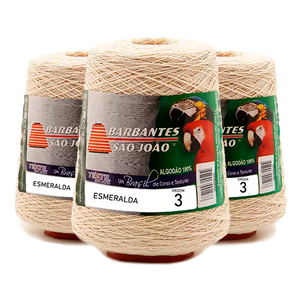 BARBANTE SÃO JOÃO ESMERALDA Nº 3 - 500G