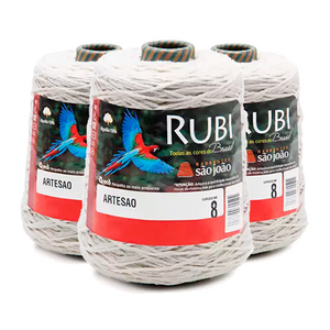 BARBANTE SÃO JOÃO RUBI Nº 8 - 600G