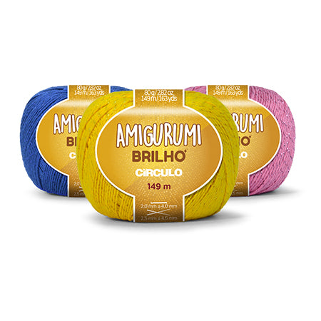 LINHA AMIGURUMI BRILHO