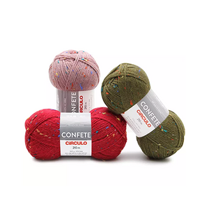 FIO CONFETE CÍRCULO 100G