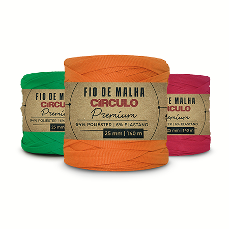 FIO DE MALHA CÍRCULO PREMIUM 25MM | 140MTS