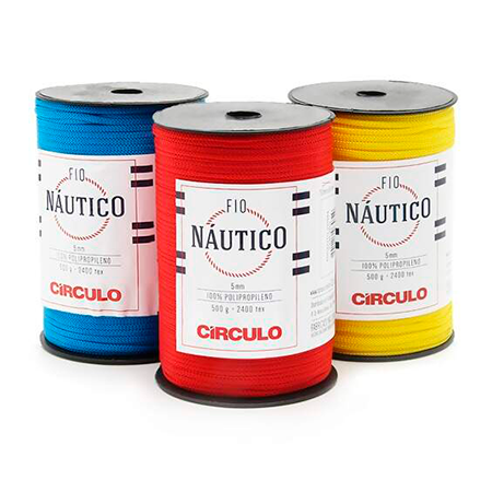 FIO NÁUTICO CíRCULO - 5MM - 500G